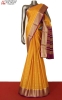 Checks & Contrast Mysore Crepe Silk Saree